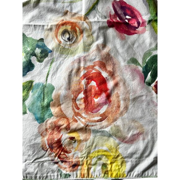 2 Southern Living Pillow Shams With Floral & Geometric Patterns 20x26 - Picture 9 of 10